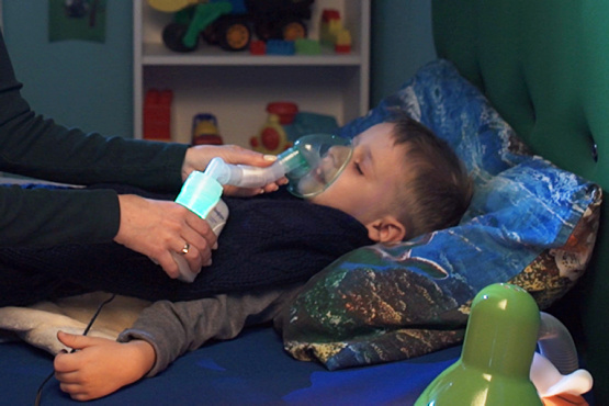 Скорая помощь при ложном крупе у детей